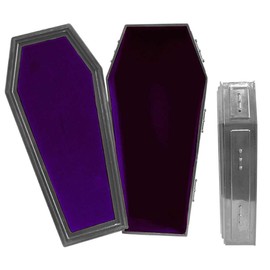 Gray Coffin for Wrestling Action Figures