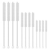 Extra Long 12 Pieces Drinking Straw Cleaning Brush Kit, 12