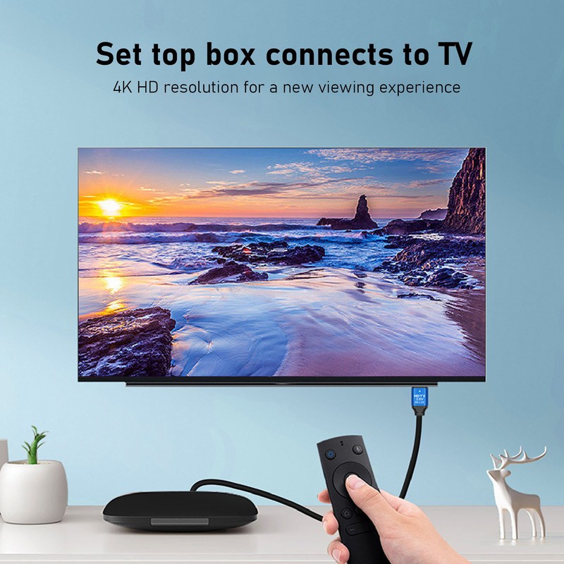 HD Multimedia Interface 2.0 Cable Interference Resistant 4Kx2K HDTV 2.0V