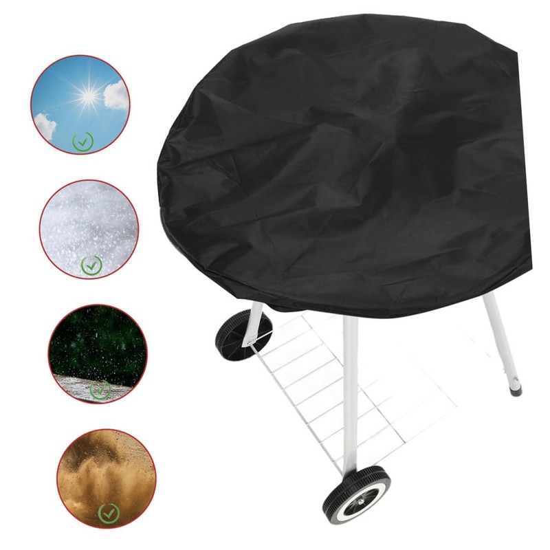 Totority Outdoor BBQ Grill Cover Durable Oxford Cloth Protector for