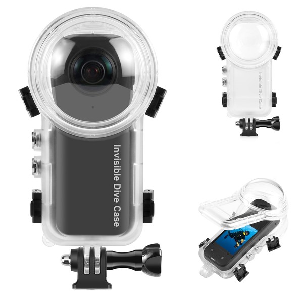 PULUZ Waterproof Diving Bag for Insta360 X4, 50M Underwater Invisible