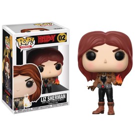 Funko Pop! Comics: Hellboy - Liz Sherman Vinyl Figure (Includes Compatible Pop Box Protector Case)