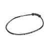 ★ gerumaniumutitannekkuresu ★ Black and White Letters ★ 49 cm Length