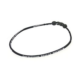 ★ gerumaniumutitannekkuresu ★ Black and White Letters ★ 49 cm Length and 0.5 cm ★ Thick