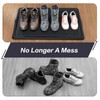 Rubber Boot Trays for Entryway, Water-Resistant Shoe Trays, Multi-Purpose Boot