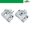 munirater 2Pcs Front Brake Calipers with Bracket Replacement for Liberty