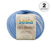 100% Organic Cotton, Multicoloured Yarn, Needles 2.5-3, Sesia Organic Bimbo,