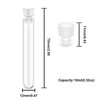 50 Pack Plastic Test Tubes,Plastic Sample Test Tubes Gift Tubes