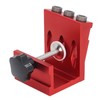 Pocket Hole Jig Set Aluminum Alloy Pocket Dowel Hole Jig