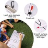 SAVITA Football Tactical Board, Drywipe Double-Sided Trainer Clipboard Football with