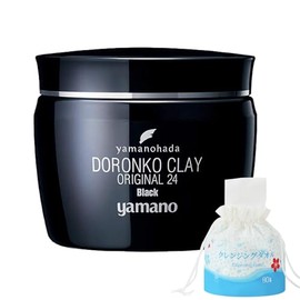 Mud Clay 24 Yamano Skin Pack Original (80 Sheets with Facial Towels) (Black Gut)