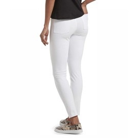 HUE Women's Ultra Soft High Waist Denim Leggings, White, Medium