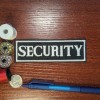 Unbranded Security Guard Patch Uniform Embroidered Iron On Rectangular Patch