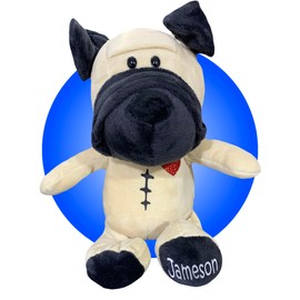 Heart Warrior Teddy Bears - 9-10" Head to Toe - Choose Between A Bear, Fox, Lion, Wolf Plushies - Baby Heart Surgery Gift - Custom Scar Buddies - CHD Awareness Gift for Heart Mom - Baby Heart Warrior