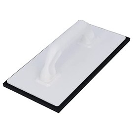 HELPMATE Plastic Grating Board, 280 x 140 mm, 8 mm Cellular Rubber, Black, Made in Germany