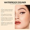 Smudge-Proof Long-Lasting Makeup Eyeliner Pencil,24hr Waterproof Eyeliner,Eyebrow Pencil,Ey-eliner Pen,No Fading,Achieve