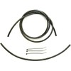 Universal 4mm ID Carburetor Vent Hose Lines Overflow 5'ft Kit Keihin Mikuni Carb Mx ATV Max-Motorsports (Black)
