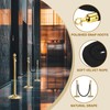 sourcing map Velvet Stanchion Rope 3.28 Ft/1 M, Barrier Rope