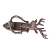 HOMESCAPES Deer Door Knocker or Gate Knocker Antique Style Stag