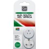 Go Travel AUS - SA Travel Adapter, White