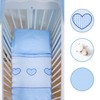 2 Piece 100% Cotton Duvet Cover Pillowcase Set 70 x