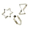 Hanukkah Cookie Cutters - Stainless Steel Chanukah Cookie Cutters -