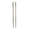 Lixada 1 Pair of Titanium Chopsticks Lightweight Super Strong sukueariyu-su