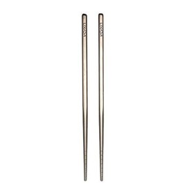 Lixada 1 Pair of Titanium Chopsticks Lightweight Super Strong sukueariyu-su Chopsticks kyaringupo-ti with Outdoor Camping Supplies 195 mm/230 mm