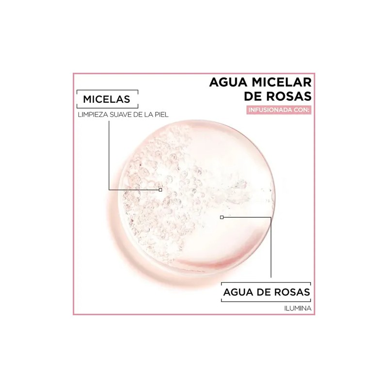 Agua Micelar De Rosas Garnier Skin Active 400Ml