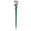 Silver-Plated Slytherin Pen 21cm Green Hand-Enamelled Pen With Snake House