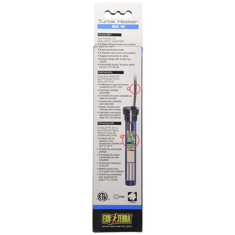 Exo Terra Turtle Heater, 50 Watt