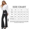 Aurefin Women’s High Waist Bootcut Dress Pants， Tummy Control, 4-Way