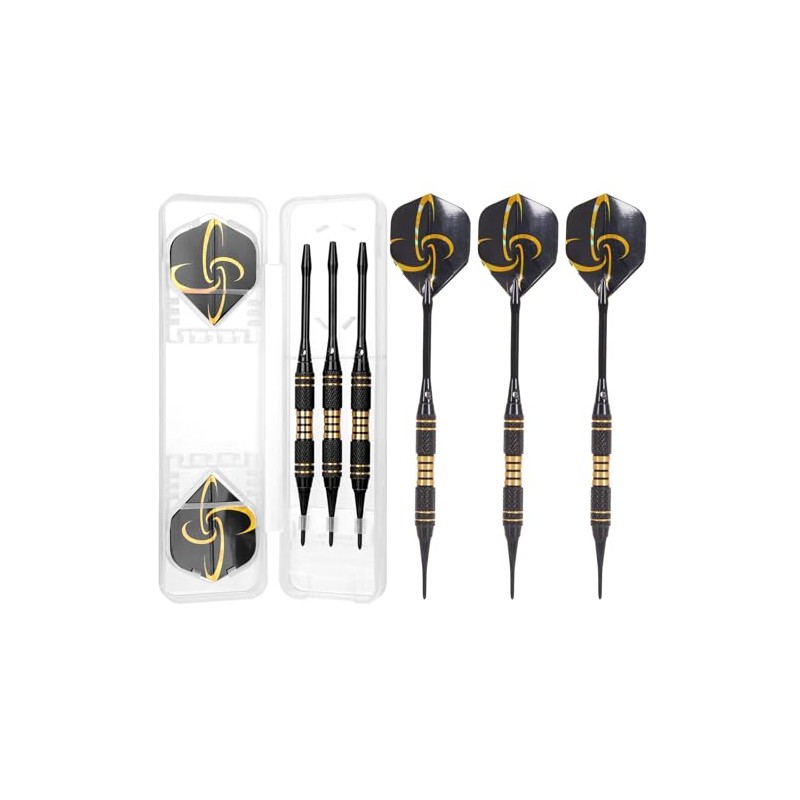 Yirinatek Darts with Plastic Tip for Electronic Dartboard S01