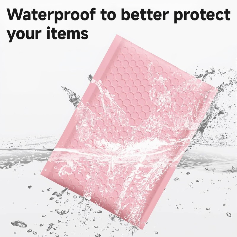 35Pcs Bubble Mailers, 25x30cm Padded Envelopes Bubble Lined Wrap Polymailer