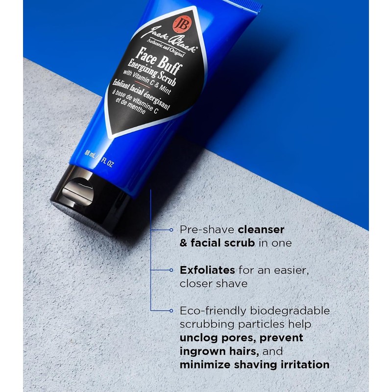 Jack Black Men's Skincare Kit, Men's Gift Set, Travel-Ready