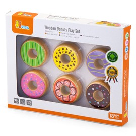 VIGA 51604 Toys - Donuts - 6 stücke