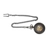 Mechanical Pocket Watch Vintage Double Case Watch Hand Wind Skeleton