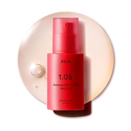 Abib Suero de efecto rojo 1.05 bombeo 30 ml 1.01 fl oz Suero antienvejecimiento para el cuidado facial con nicotinamida mononucleótido (NMN) 1% y asta