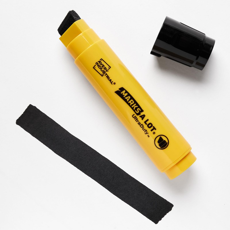 AVERY Marks A Lot UltraDuty Permanent Markers, XL Wide 18mm