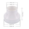 Pipe Connector for Inline Ventilation System (150mm to 100mm) 6"