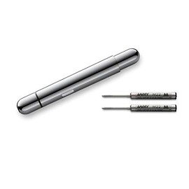 Lamy Pico Ballpoint Pen (+ 2 Refills, Polished Chromium)