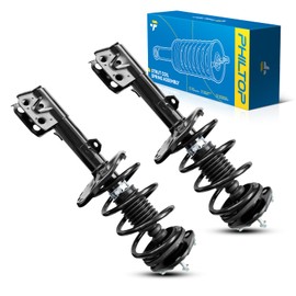 PHILTOP Front Struts Assembly Shock Absorber Direct Replacement for Corolla 2014 2015 2016 2017 2018 2019, Quick Suspension 172989 172990, Struts with Coil Spring Assemblies SAA697 Set of 2
