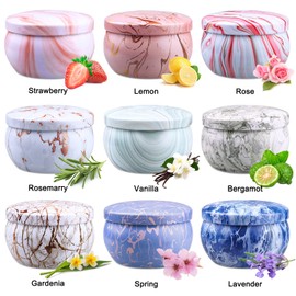 Scented Candles Gifts for Women, 2.5oz Aromatherapy Candles for Home Scented, Long Lasting Soy Wax Candle Sets for Women Gift,Small Candles for Gifts Bath Yoga Spa Birthday Gift