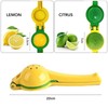 Exprimidor de Limones, 2 en 1 Manual Lemon Squeezer, Exprimidor