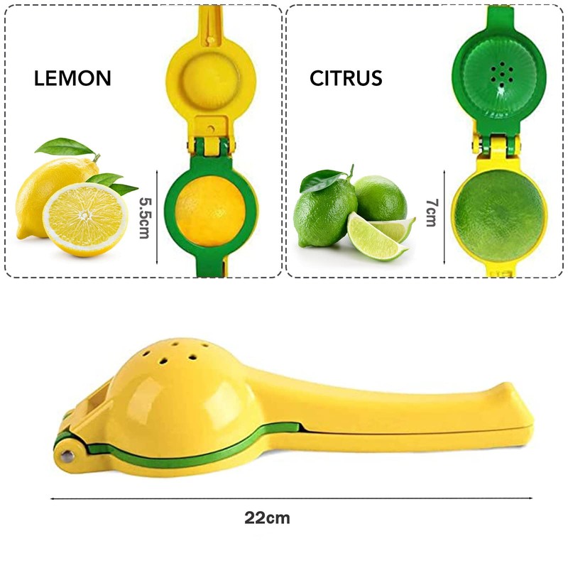 Exprimidor de Limones, 2 en 1 Manual Lemon Squeezer, Exprimidor