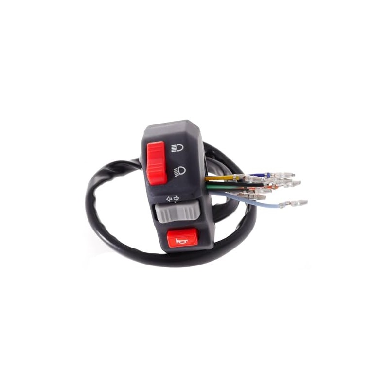 Schaltereinheit universal Blinker, Hupe, Licht Mofa, Moped