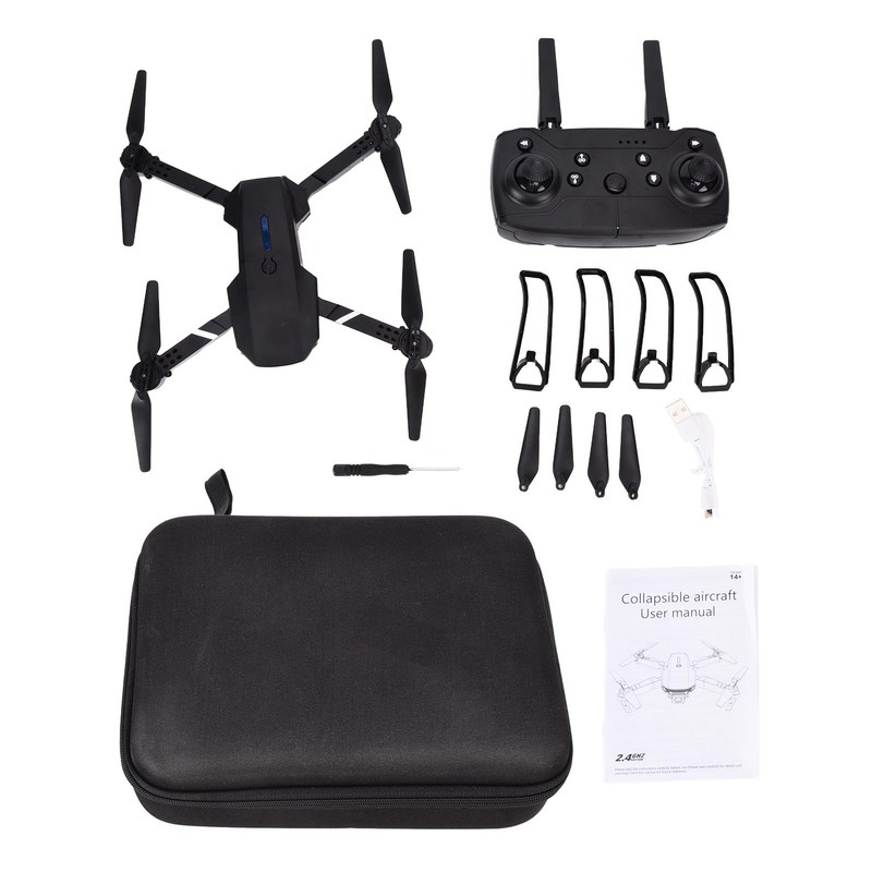 E88 Foldable Remote Control Aircraft Altitude Hold 4K HD Aerial
