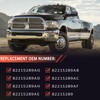 Rear Bed Step Retractable Bumper Step Compatible with Dodge Ram