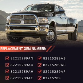 Rear Bed Step Retractable Bumper Step Compatible with Dodge Ram 1500 DT Dual Exhaust Vehicles 2019-2022 Folding Truck Tailgate Step Replaces# 82215289AG 82215289AH