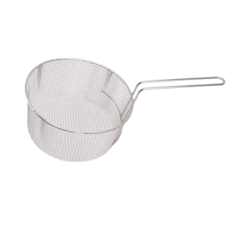 Frying Basket Stainless Steel Long Handle Reusable Rust Resistant Fry